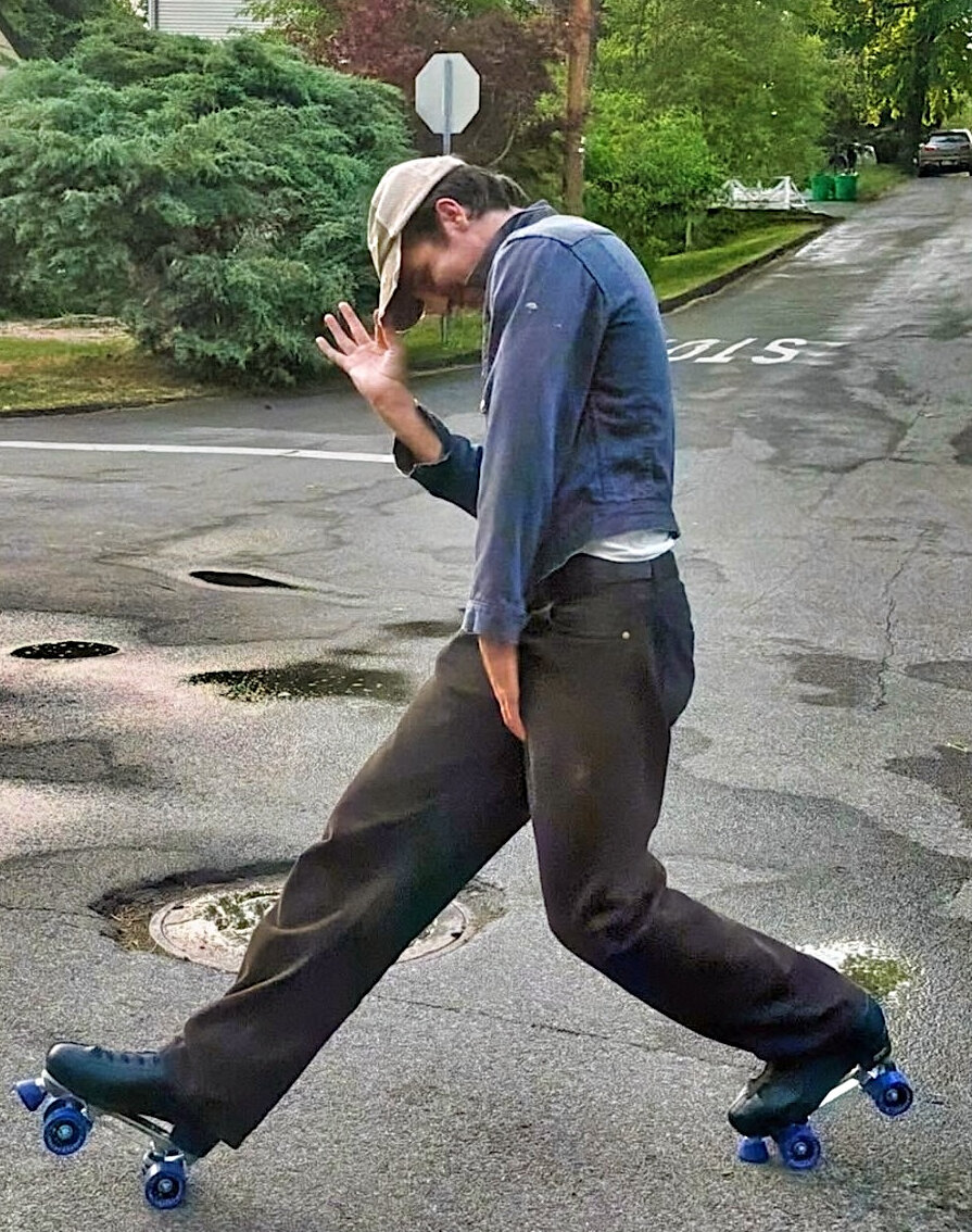 Role Model on rollerskates